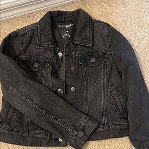 Cat & Jack Charcoal Denim Jacket